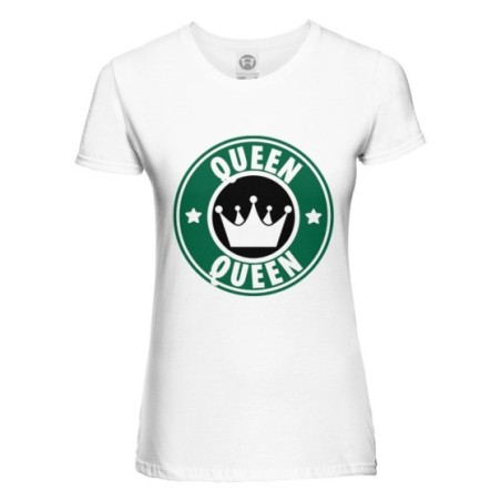 T-shirt donna personalizzabile con nome queen starb