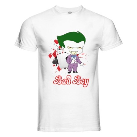T-shirt uomo personalizzabile con nome joker bad boy Love