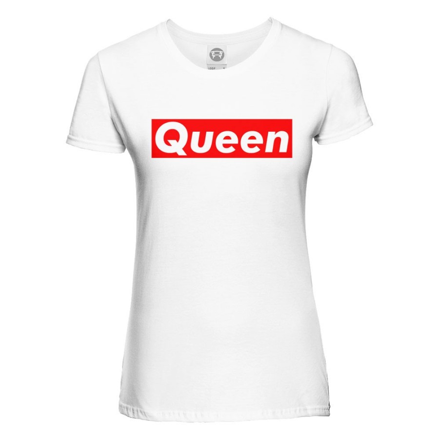T-shirt donna personalizzabile con nome queen supreme love Love