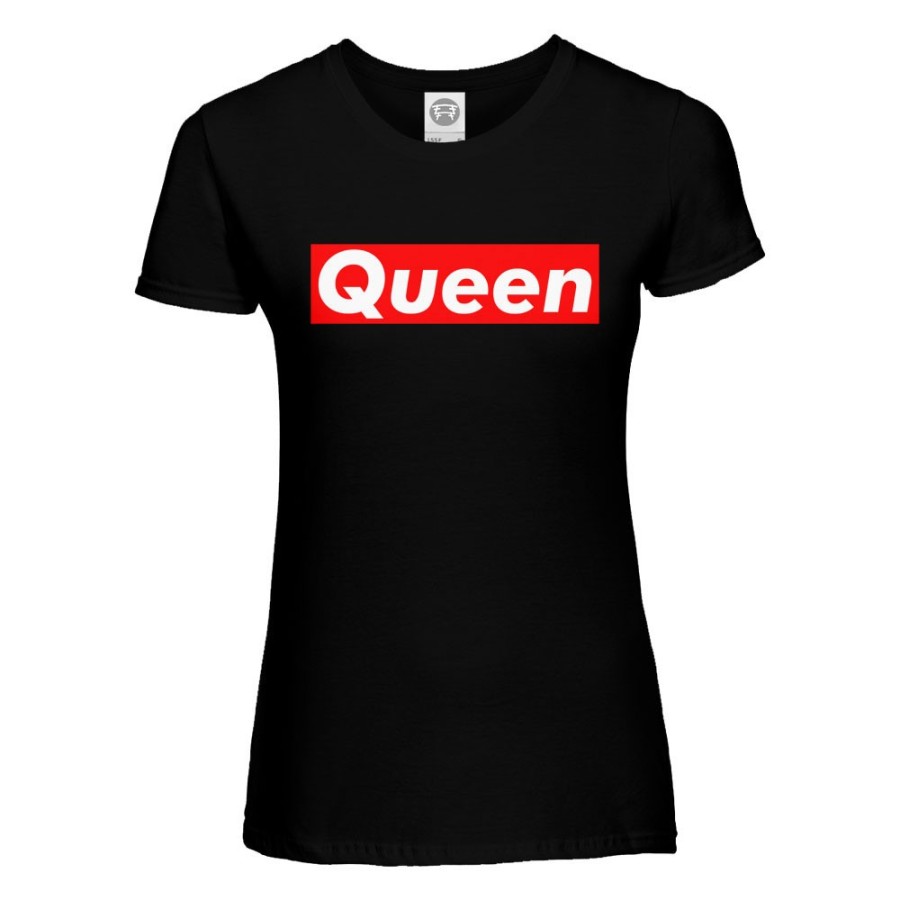 T-shirt donna personalizzabile con nome queen supreme love Love