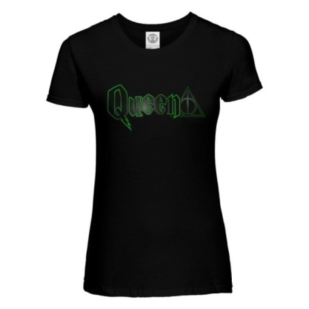 T-shirt donna personalizzabile con nome queen doni della...