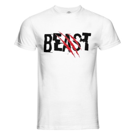 T-shirt uomo personalizzabile con nome beast graffio Love