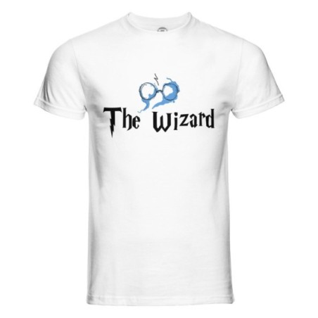 T-shirt uomo personalizzabile con nome the wizard