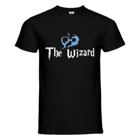 T-shirt uomo personalizzabile con nome the wizard Love