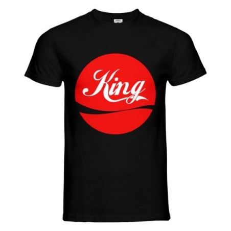 T-shirt uomo personalizzabile con nome king cola