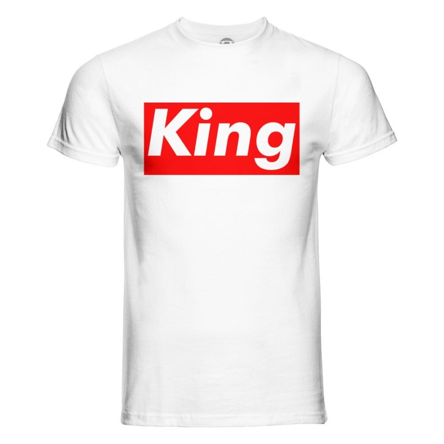 T-shirt uomo personalizzabile con nome king supreme love Love