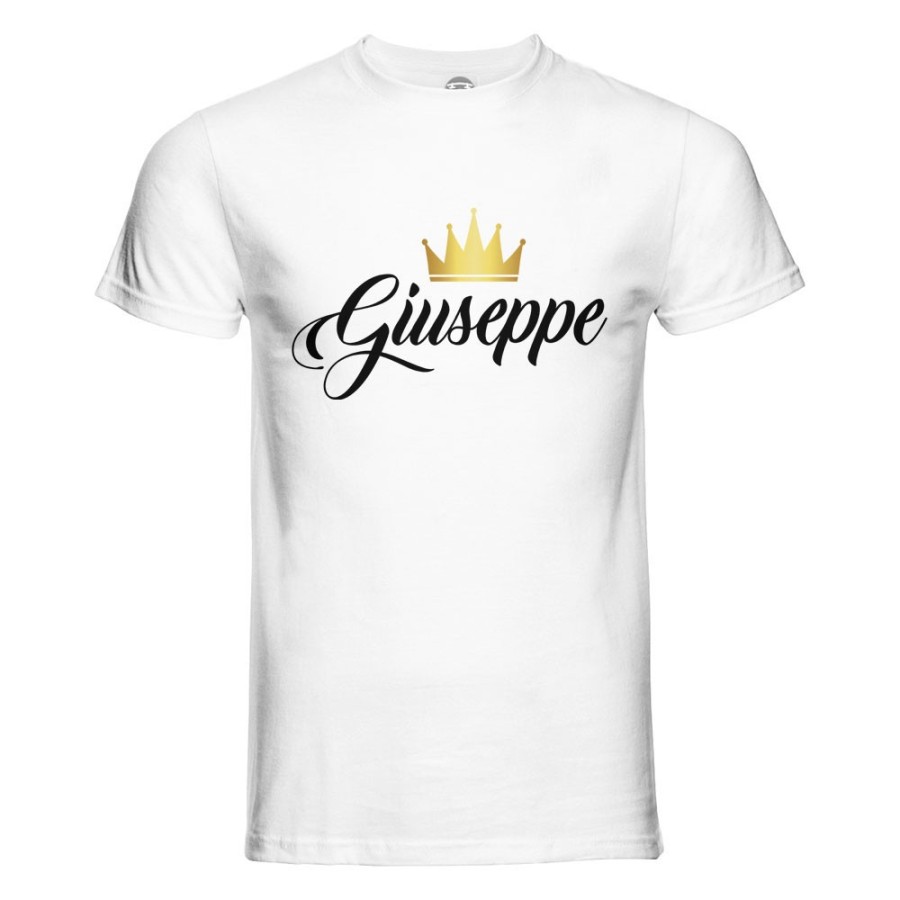 T-shirt uomo personalizzata con nome e corona k Love