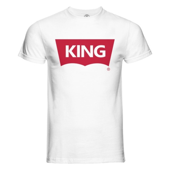 T-shirt uomo personalizzabile con nome king loveis Love