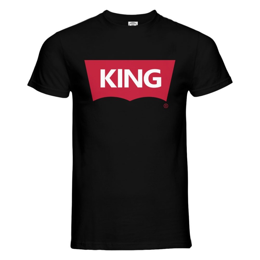 T-shirt uomo personalizzabile con nome king loveis Love