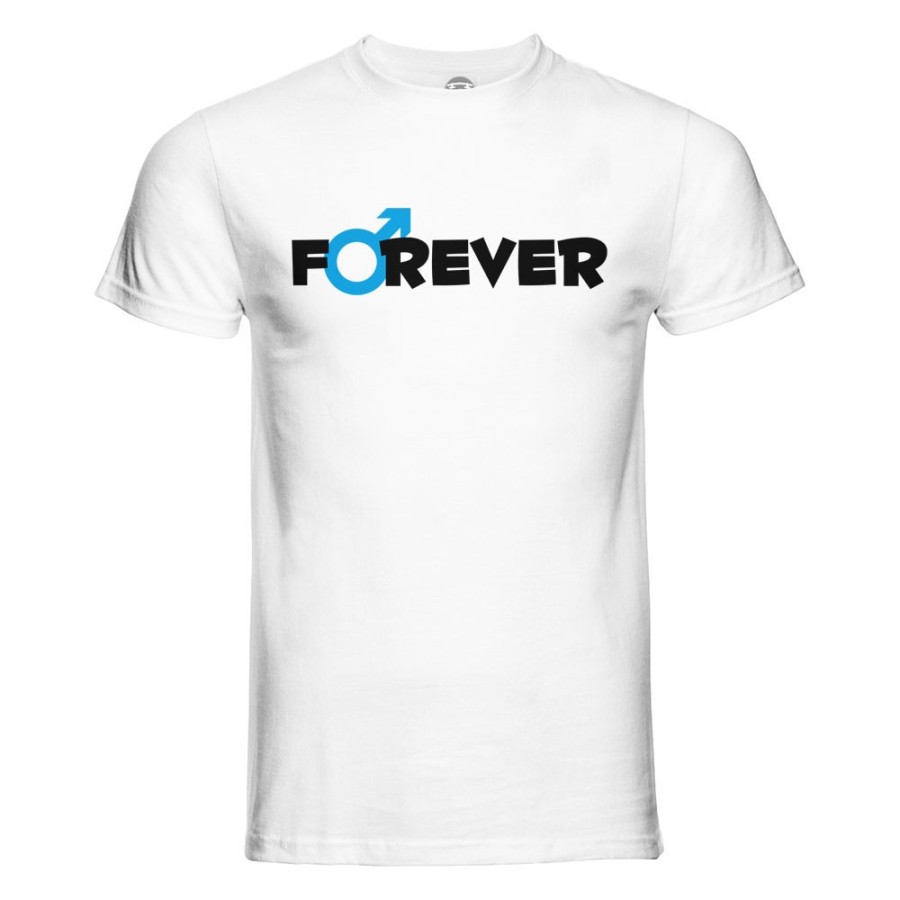 T-shirt uomo personalizzabile con nome forever Love
