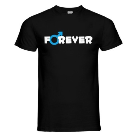 T-shirt uomo personalizzabile con nome forever Love
