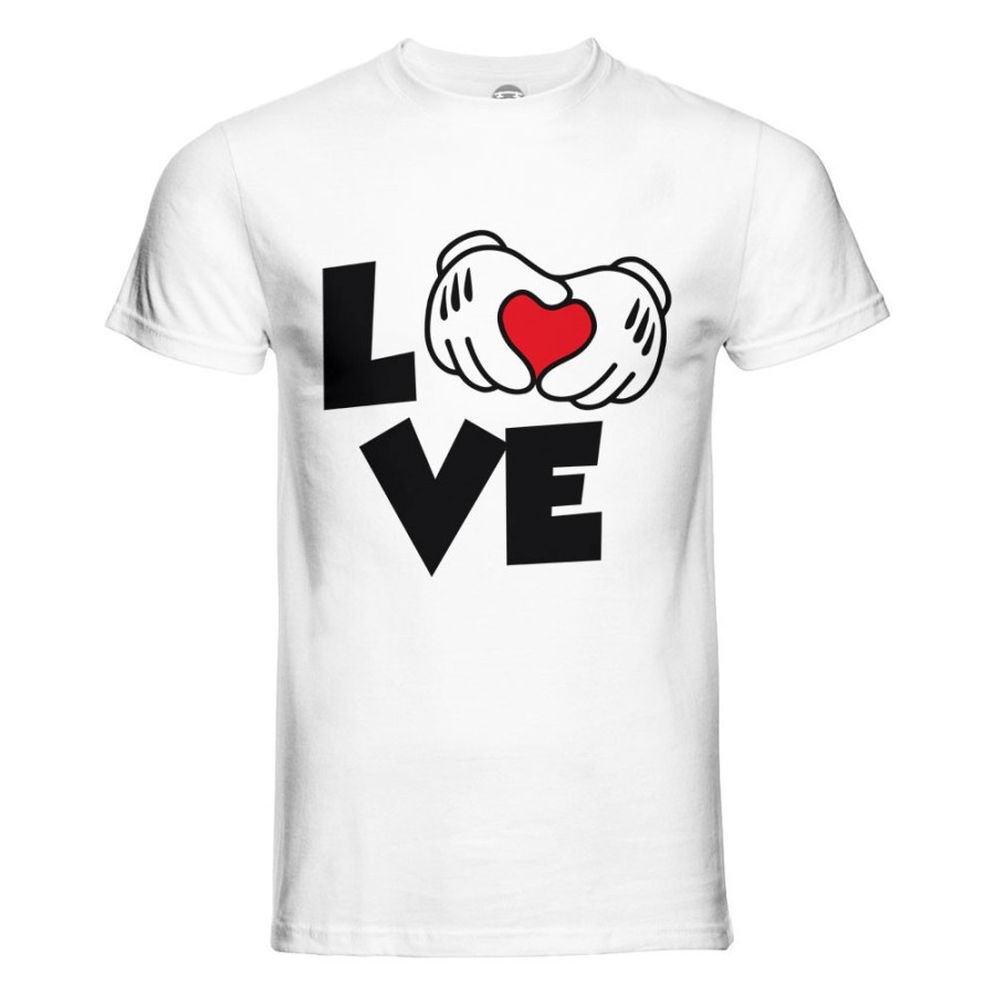 T-shirt uomo personalizzabile con nome love Love