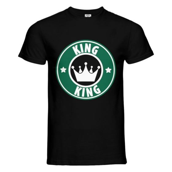 T-shirt uomo personalizzabile con nome king starb Love