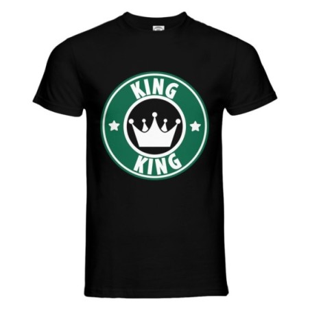 T-shirt uomo personalizzabile con nome king starb