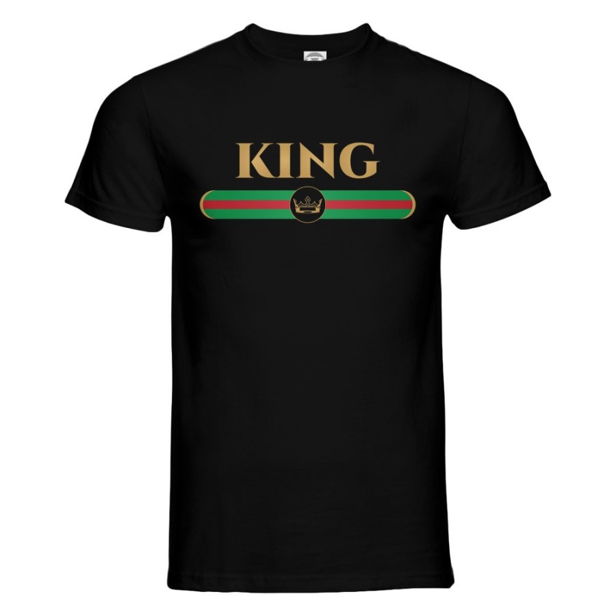 T-shirt uomo personalizzabile con nome king brand di lusso Love