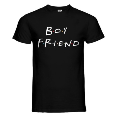 T-shirt uomo personalizzabile con nome boy friend friends