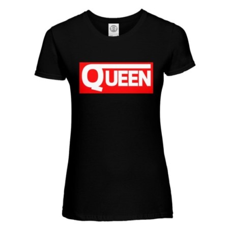 T-shirt donna personalizzabile con nome v queen Love