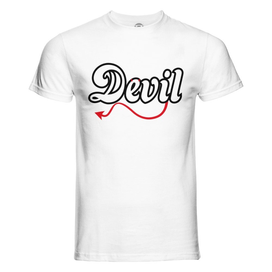 T-shirt uomo personalizzabile con nome devil Love