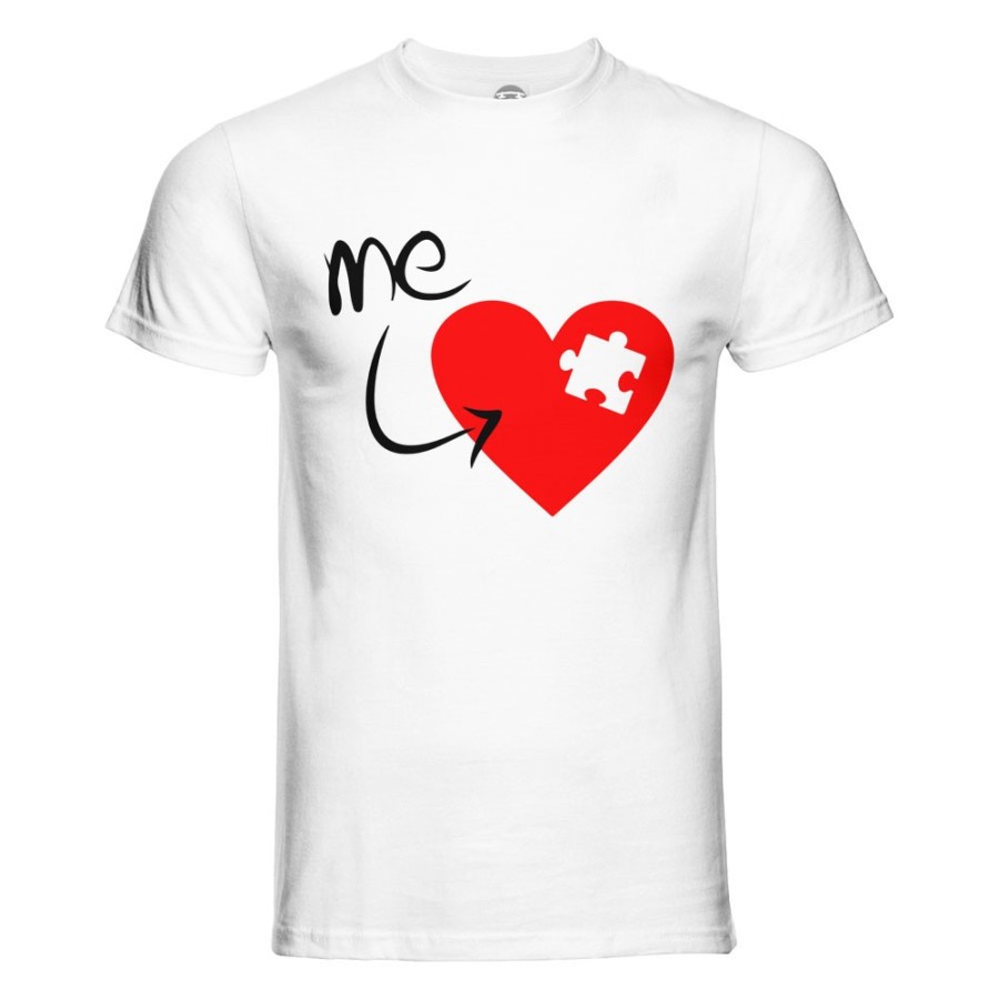 T-shirt uomo personalizzabile con nome u're my piece Love