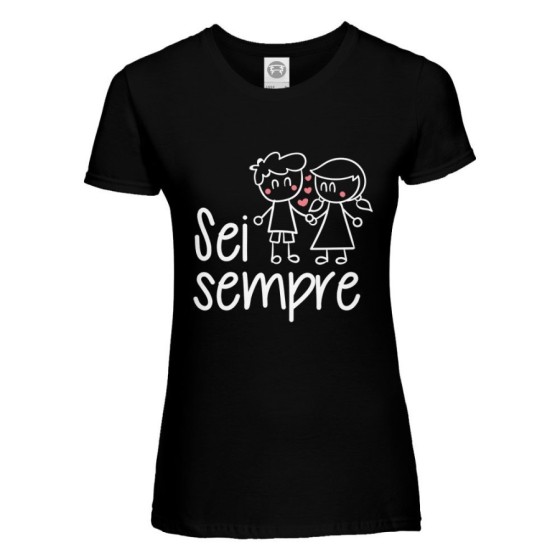 T-shirt donna personalizzabile con nome sei sempre Love