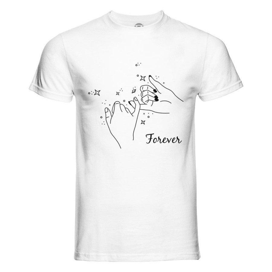 T-shirt uomo personalizzabile con nome complicità forever Love