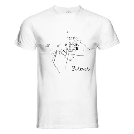 T-shirt uomo personalizzabile con nome complicità forever