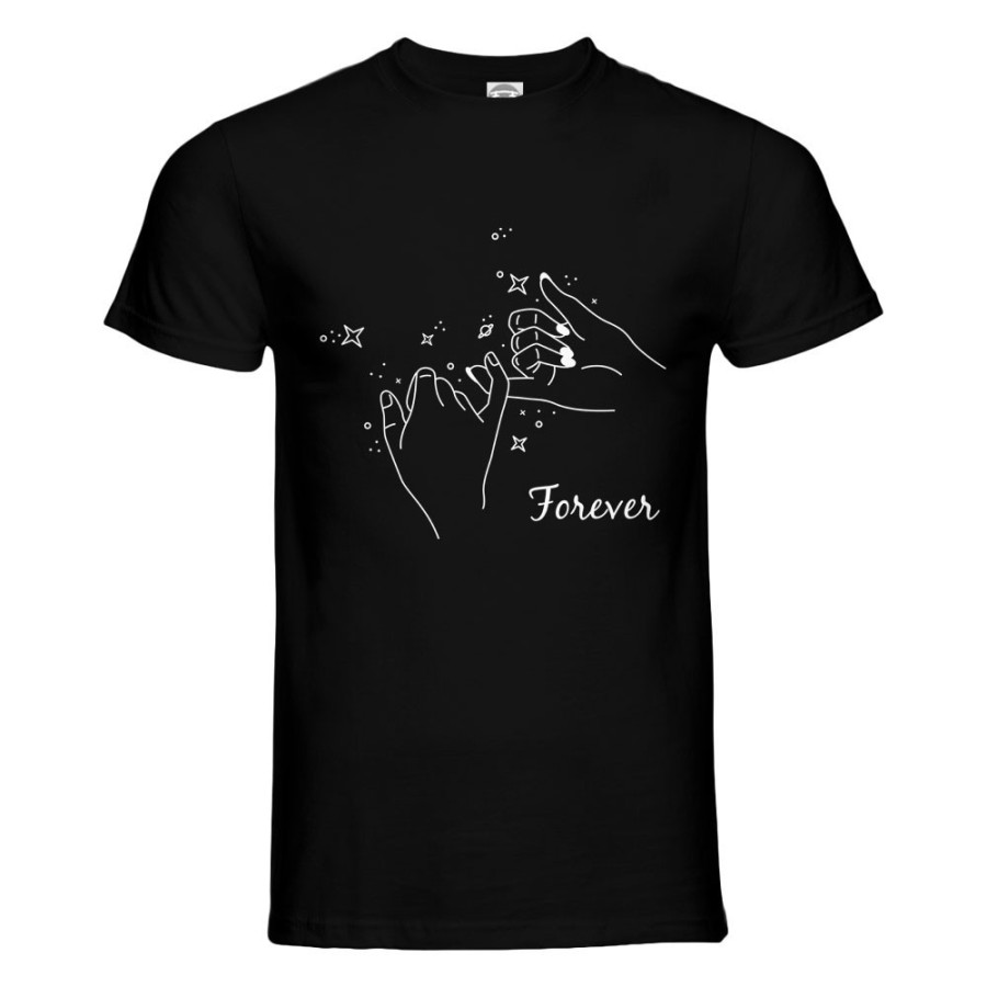 T-shirt uomo personalizzabile con nome complicità forever Love