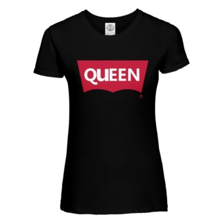 T-shirt donna personalizzabile con nome queen loveis