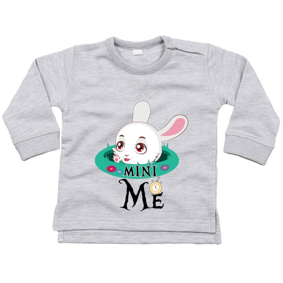 Felpa neonato mini me bianconiglio Per la famiglia