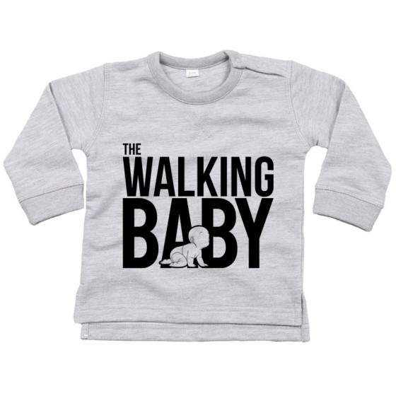 Felpa neonato the walking baby Per la famiglia