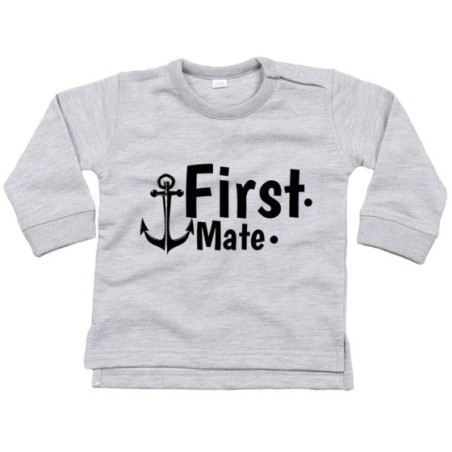 Felpa neonato first mate