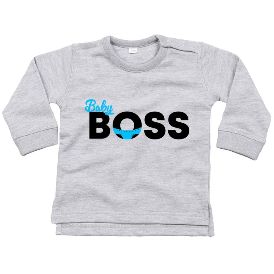 Felpa neonato baby boss Per la famiglia