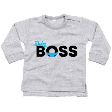 Felpa neonato baby boss