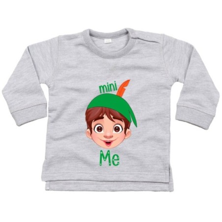 Felpa neonato mini me peter pan