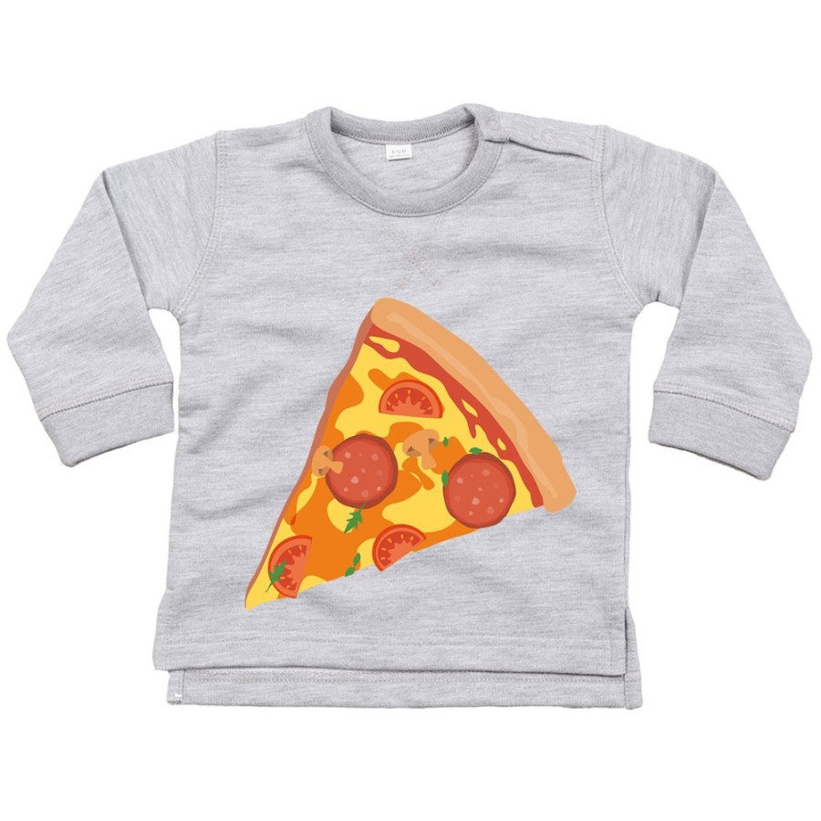 Felpa neonato uno spicchio di pizza Per la famiglia