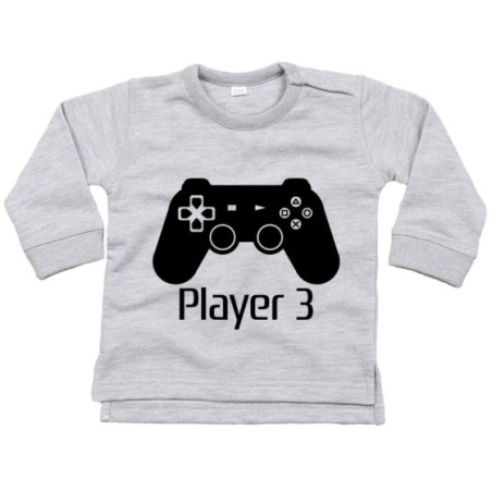 Felpa neonato player 3 play station