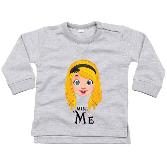 Felpa neonata mini me alice Per la famiglia
