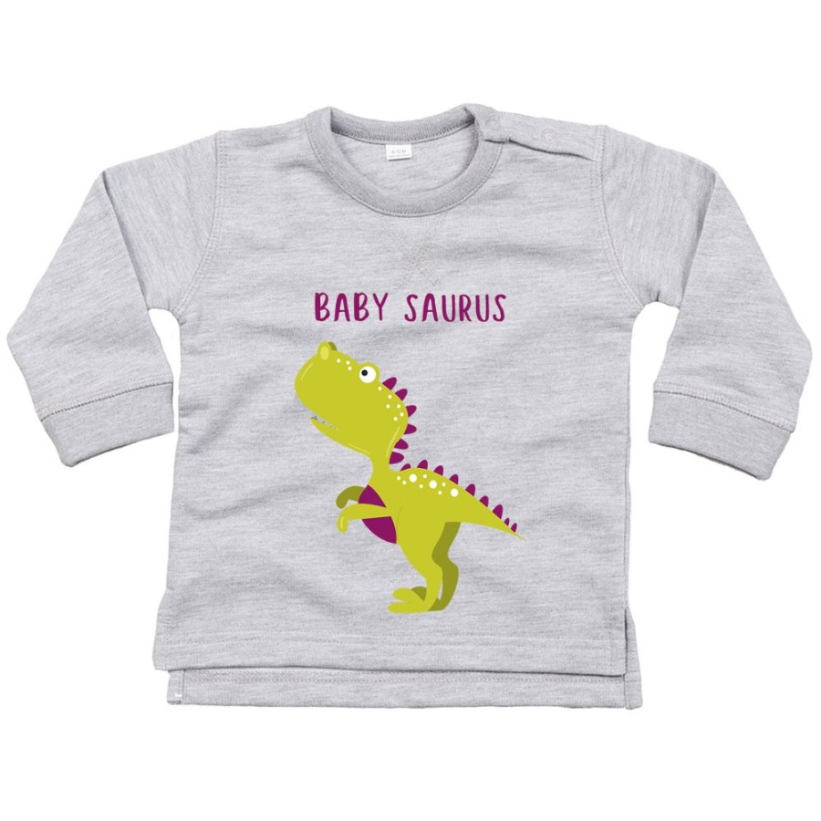 Felpa neonato baby saurus Per la famiglia