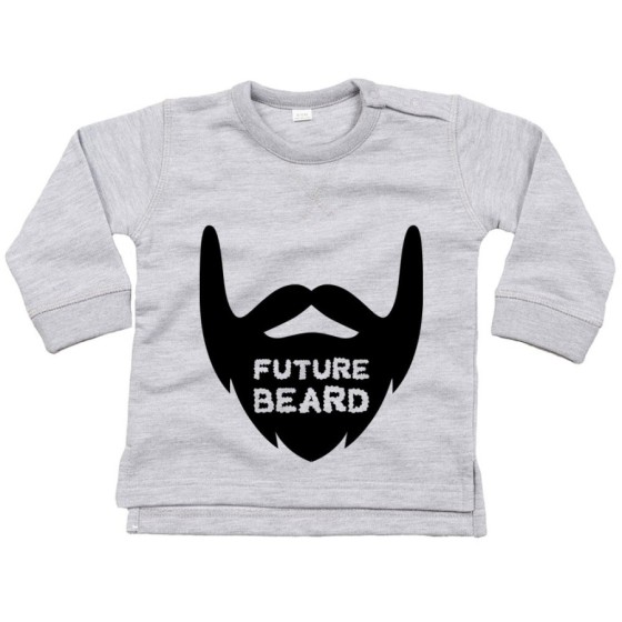 Felpa neonato future beard Per la famiglia
