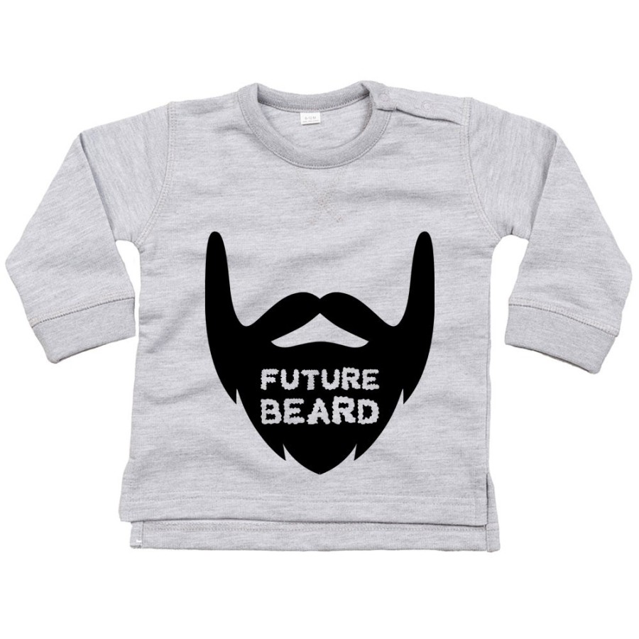 Felpa neonato future beard Per la famiglia