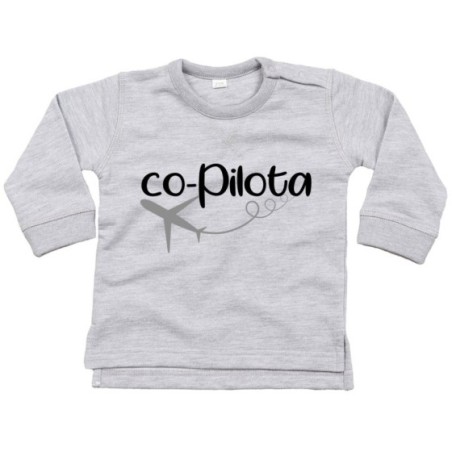 Felpa neonato co-pilota
