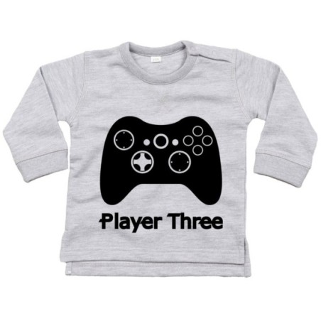 Felpa neonato player three xbox