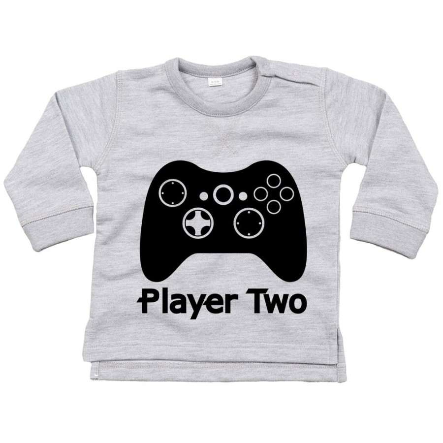 Felpa neonato player two xbox Per la famiglia
