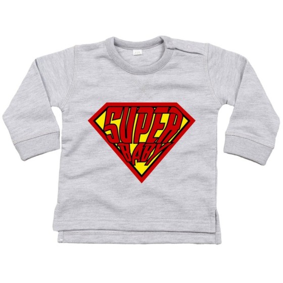 Felpa neonato super baby Per la famiglia