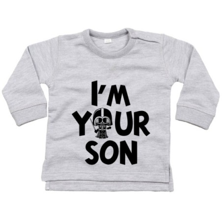 Felpa neonato i am your son