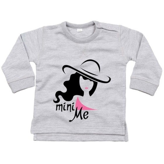 Felpa neonata mini me model Per la famiglia