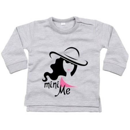 Felpa neonata mini me model