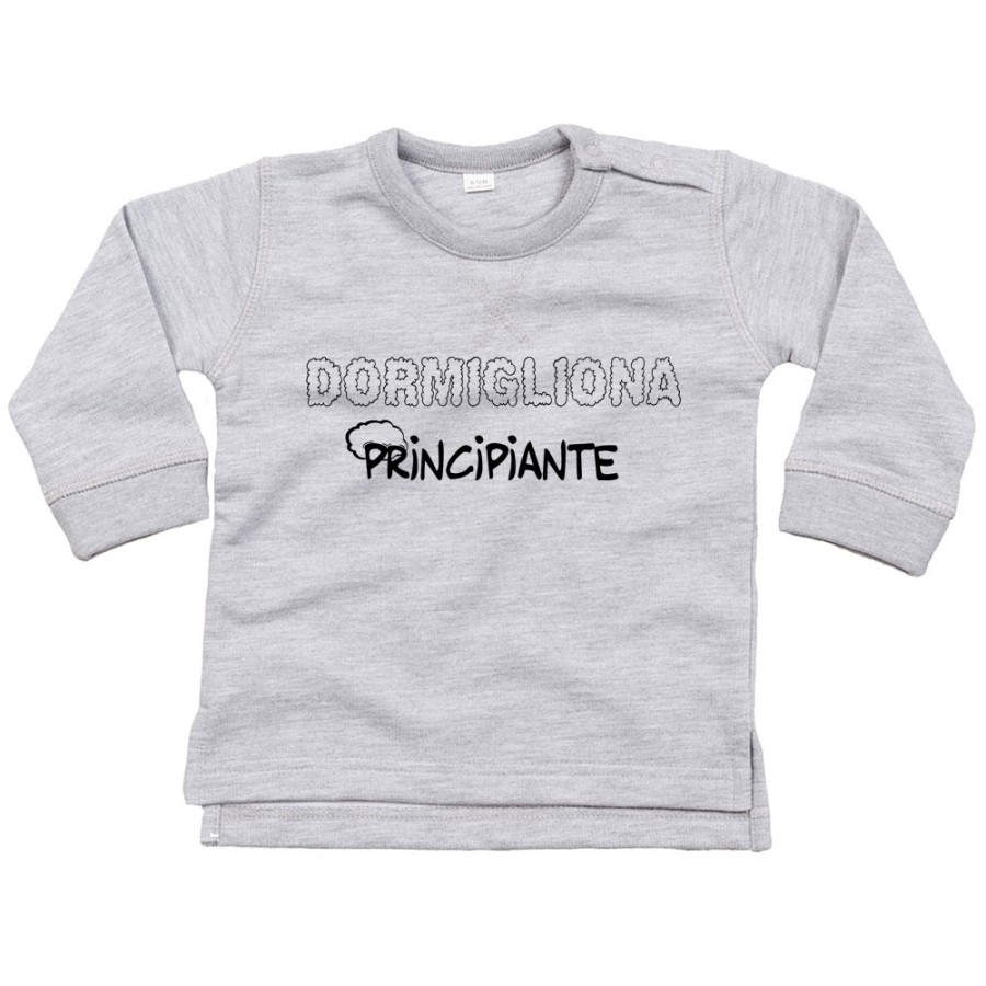 Felpa neonato dormiglione dormigliona principiante Per la famiglia
