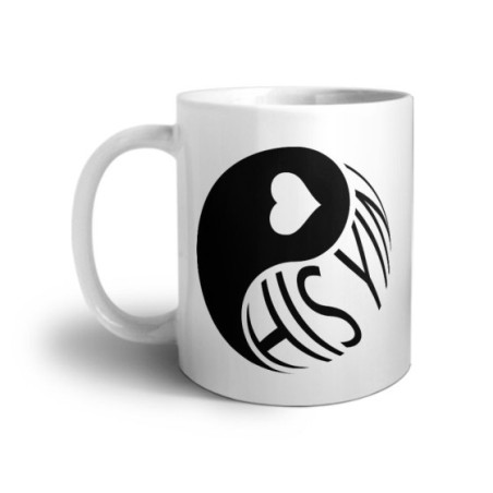 Tazza personalizzabile con nome his yin