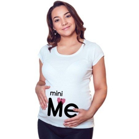Maglia premaman mini me con fiocco Per la mamma